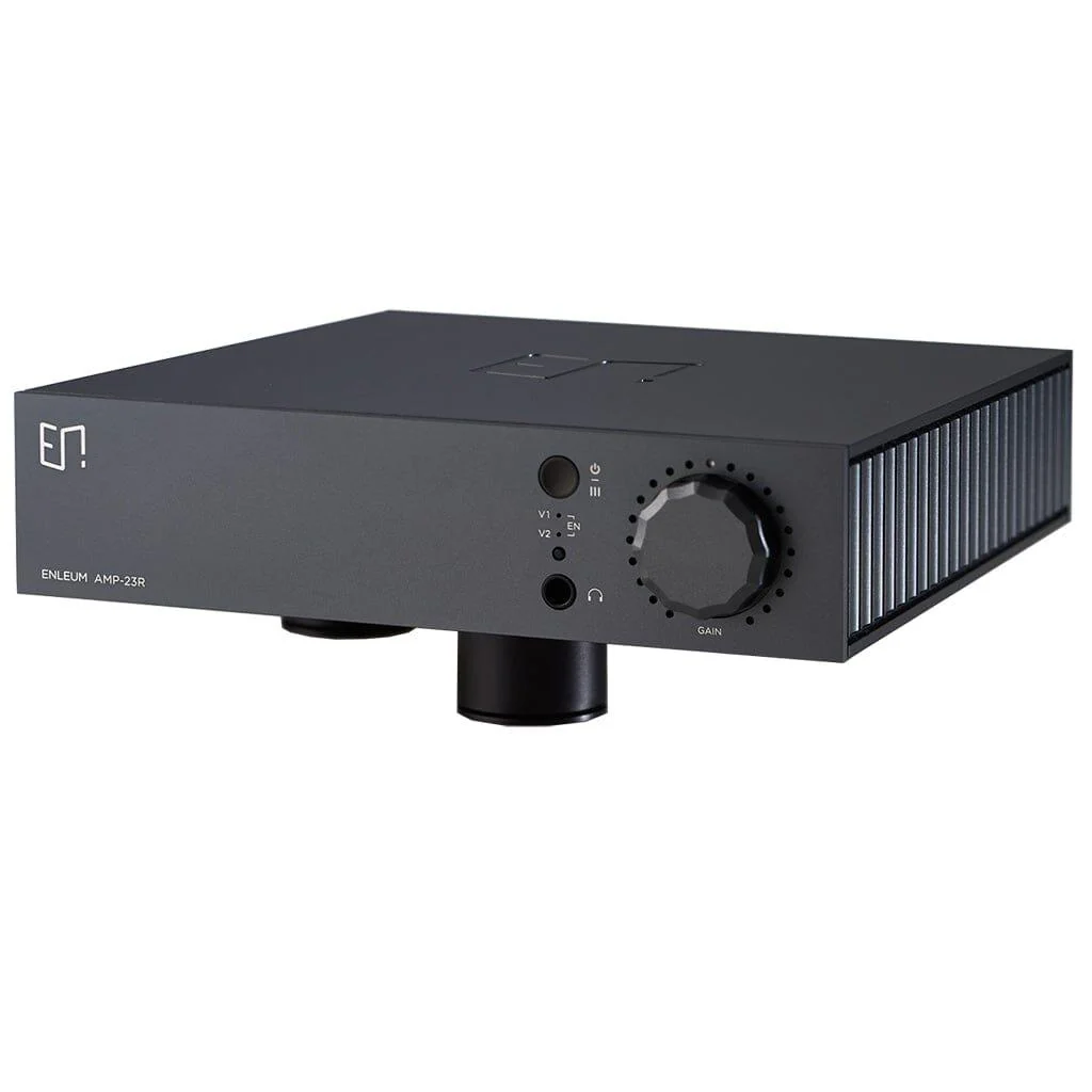 Enleum Amp-23r Desktop Headphone & Speaker Amplifier - Open Box - Image 2